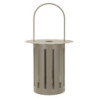 Lanterna Saturno Tortora cm ø 24x43