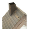 Lanterne Home Flower Coppia cm 18x13x36-12,5x8,5x25 (vetro Temperato)