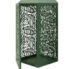 Lanterne Carving Coppia cm 17,8x17,8x44-13,8x13,8x34