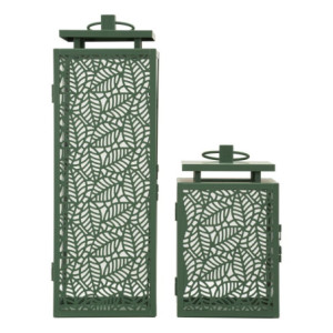 Zoom Lanterne Hall Coppia cm 15x14,5x41,5-15x14,5x24 (vetro Temperato)