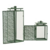Lanterne Hall Coppia cm 15x14,5x41,5-15x14,5x24 (vetro Temperato)