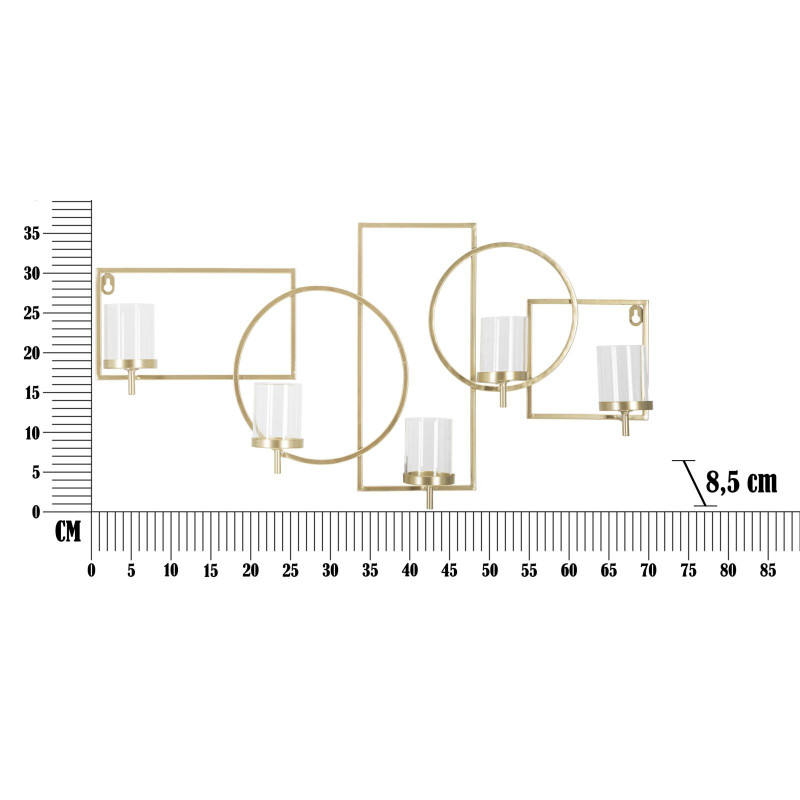Porta Cand Da Muro Marie cm 70x8,5x36