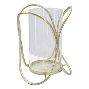 Zoom Porta Cand Glox Gold cm ø 16x21,5
