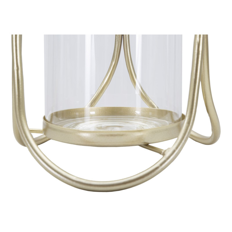 Porta Cand Glox Gold cm ø 16x21,5