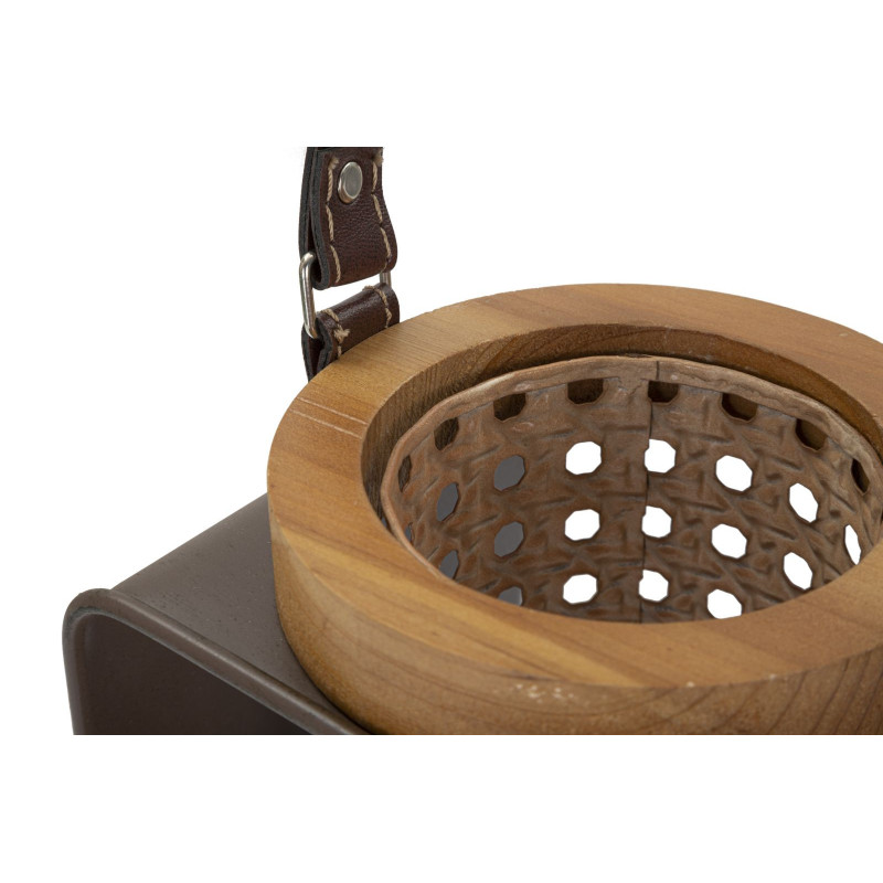 Lanterna Iron-rattan cm 16x13x20