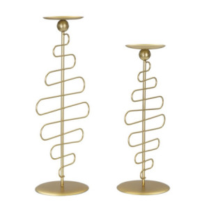 Zoom Porta Cand Alid Coppia cm 25x16x51 - 20x16x43
