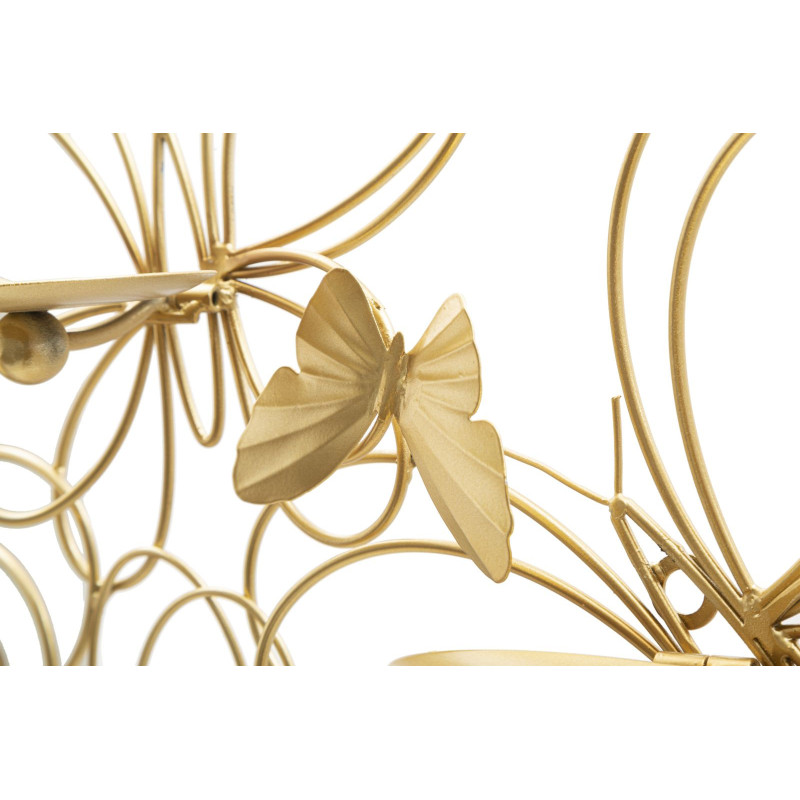 Porta Cand Da Muro Farfalle cm 61x12x34