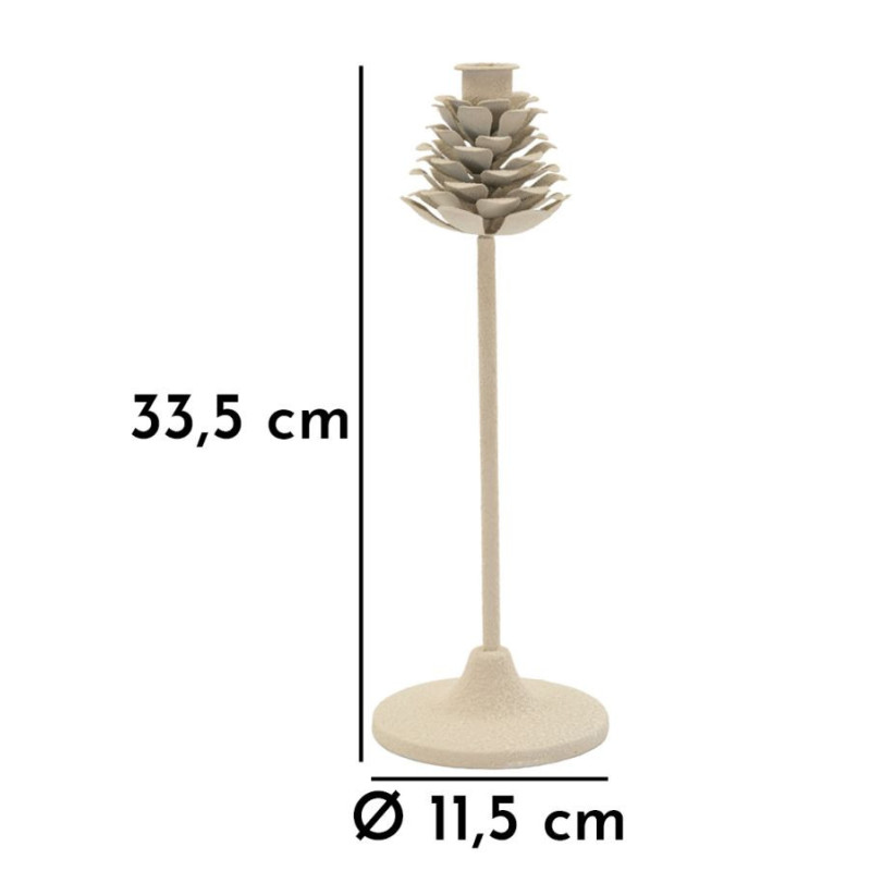 Porta Cand Dune Pigna cm ø 11,5x33,5