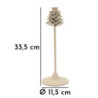Porta Cand Dune Pigna cm ø 11,5x33,5