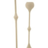 Porta Cand Slimmy Crema Set 2 Pz cm ø 8x26-8x37