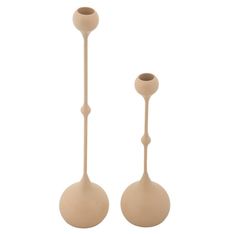 Porta Cand Slimmy Rosa Set 2 Pz cm ø 8x26-8x37
