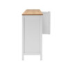 Madia Bergen51 con 4 ante e 3 cassetti colore bianco e rovere oak