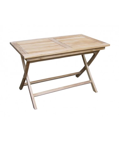 Zoom Tavolo Lipari MOIA pieghevole teak da 120x70 cm