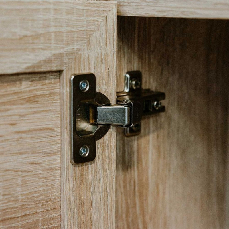 Credenza Bali 53A 2 ante e 2 cassetti effetto vimini