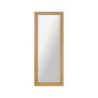 Specchio rettangolare ART5 150x50 cornice rovere