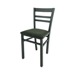 Zoom Sedia Cromica in legno verde set 2 pezzi