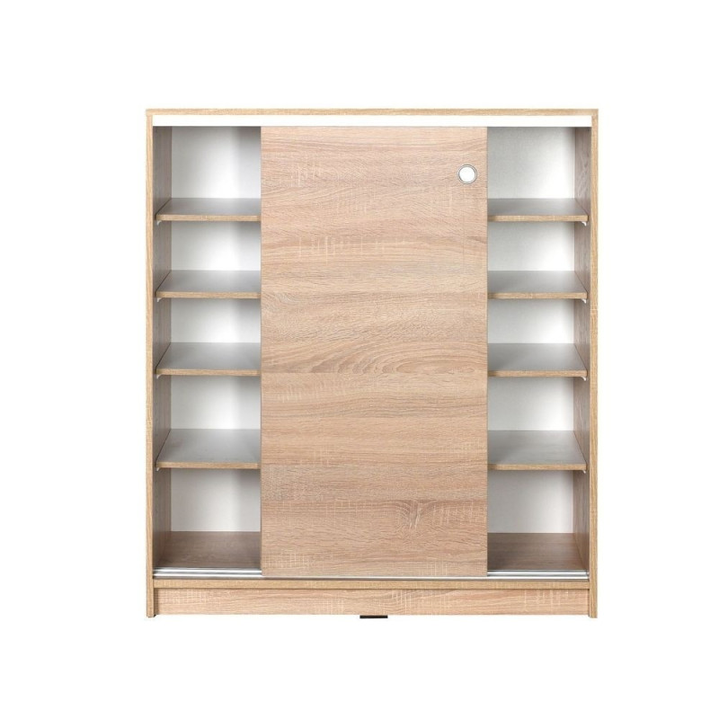 Scarpiera ADR322OAK2023 rovere ante scorrevoli e 4 ripiani