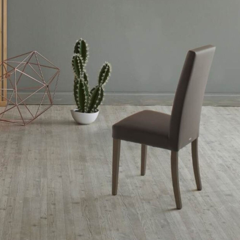 Sedia Nancy marrone standard set 2 pezzi