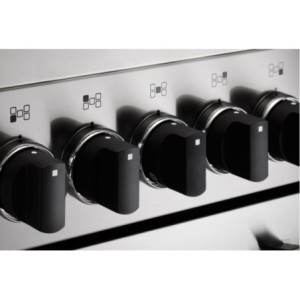 Zoom Cucina 90X60 F.lli Bertazzoni AMN965EXV 5 fuochi a gas forno elettrico multifunzione inox