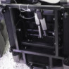 Poltrona alzapersona Tasmania con recliner elettrico 2 motori e 8 punti di massaggio in tessuto coffee