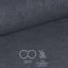 Sedia girevole Piyan in tessuto Nordic 18 colore grigio scuro set 2 pezzi