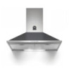 Cappa camino La Germania K80AMLND da 80 cm. 1 motore nero classe D