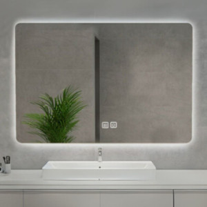 Zoom Specchio smart rettangolare YJ-70120A con retroilluminazione 70x120 cm.