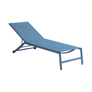 Lettino Con Ruote Blu Moia