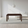 Tavolo Imab Piana T08 in olmo moro con 4 allunghe 160x90x74.6 cm.