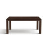 Tavolo Imab Piana T08 in olmo moro con 4 allunghe 160x90x74.6 cm.