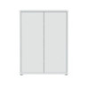 Mobile multiuso Medea 2 ante colore grigio chiaro 74.5x34.9xH 99.1 cm.