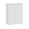 Mobile multiuso Medea 2 ante colore grigio chiaro 74.5x34.9xH 99.1 cm.