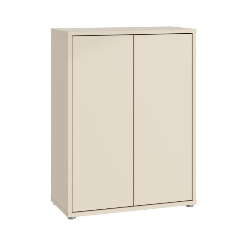 Mobile multiuso Medea 2 ante colore cashmere 74.5x34.9xH 99.1 cm.