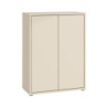 Mobile multiuso Medea 2 ante colore cashmere 74.5x34.9xH 99.1 cm.