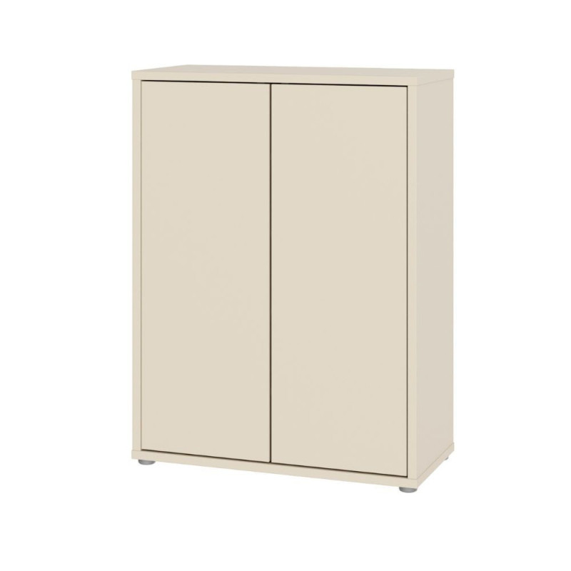 Mobile multiuso Medea 2 ante colore cashmere 74.5x34.9xH 99.1 cm.