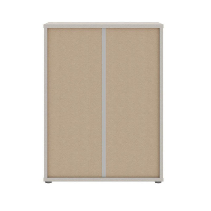 Mobile multiuso Medea 2 ante colore cashmere 74.5x34.9xH 99.1 cm.