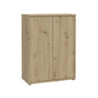 Mobile multiuso Medea 2 ante colore rovere 74.5x34.9xH 99.1 cm.