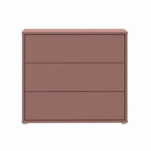 Zoom Cassettiera Medea 3 cassetti in colore terracotta