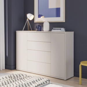 Zoom Madia Medea 4 cassetti e 2 ante colore cashmere
