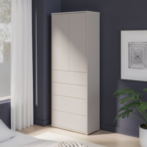 Zoom Mobile multiuso Medea 4 cassetti e 2 ante colore cashmere