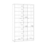 Armadio multiuso Medea 6 ante colore cashmere 109.2x34.9xH191.9 cm.