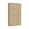 Armadio multiuso Medea 6 ante colore rovere 109.2x34.9xH191.9 cm.
