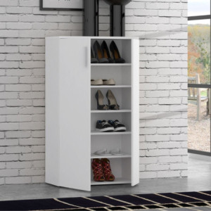 Zoom Mobile multiuso Lucio 2 ante H 120cm. colore bianco