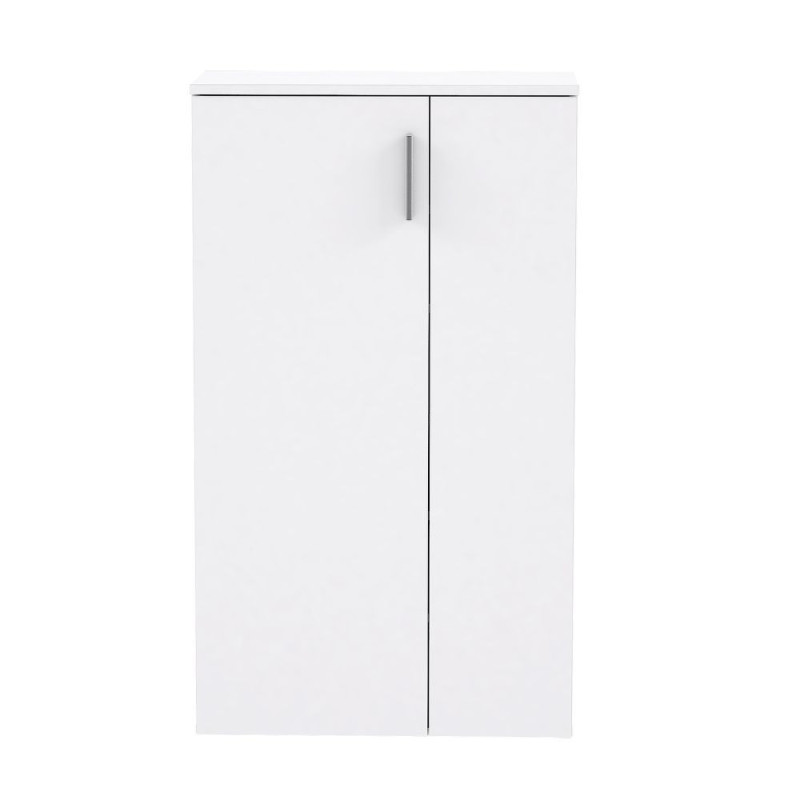 Mobile multiuso Lucio 2 ante H 120cm. colore bianco