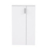 Mobile multiuso Lucio 2 ante H 120cm. colore bianco