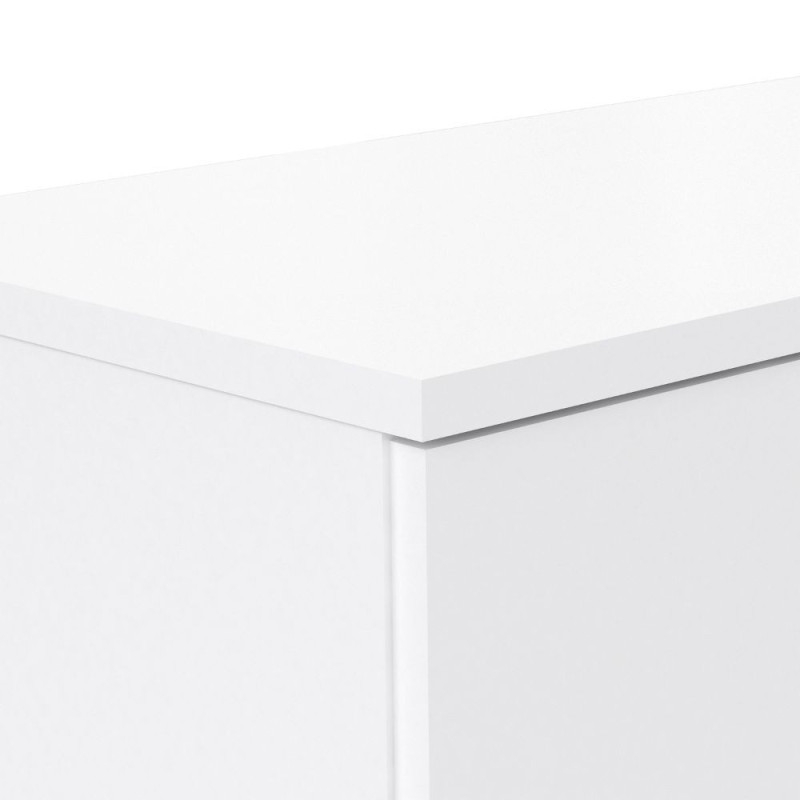 Mobile multiuso Lucio 2 ante H 120cm. colore bianco