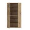 Mobile multiuso Lucio 2 ante H 120cm. colore rovere