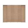 Armadio Callia con 2 ante battenti e 2 ante scorrevoli colore bianco 270.3x61.2xH210.5 cm.
