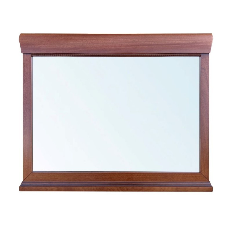 Specchiera Venere con cornice in legno noce