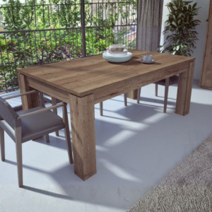 Zoom Tavolo allungabile 1485 con allunga centrale 190/235x 90x76 H cm. noce